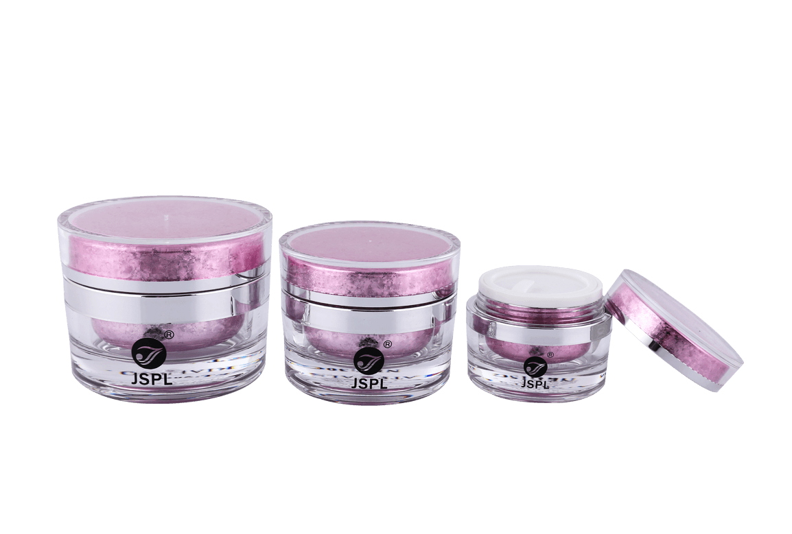Acrylic cream bottle