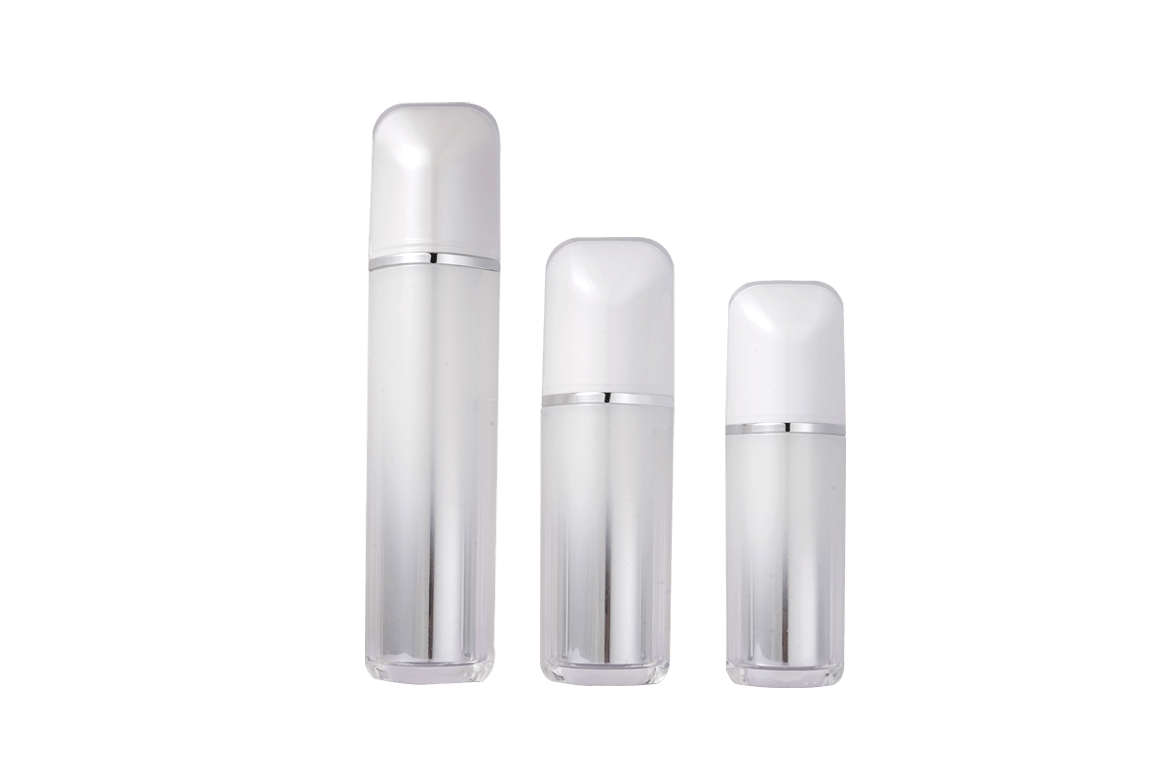 Rhombic Cosmetic Acrylic Airless Bottle
