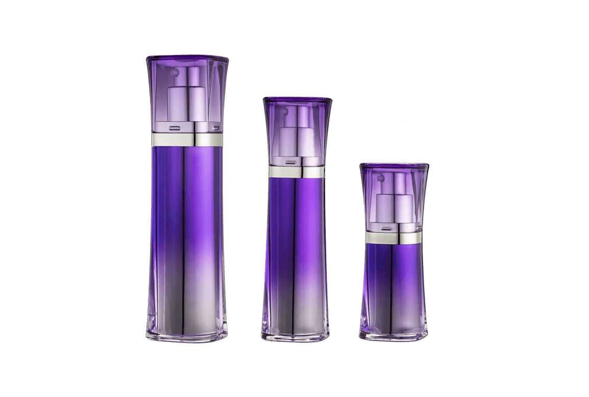 Purple Quartet Airless Lotion Bottle Series