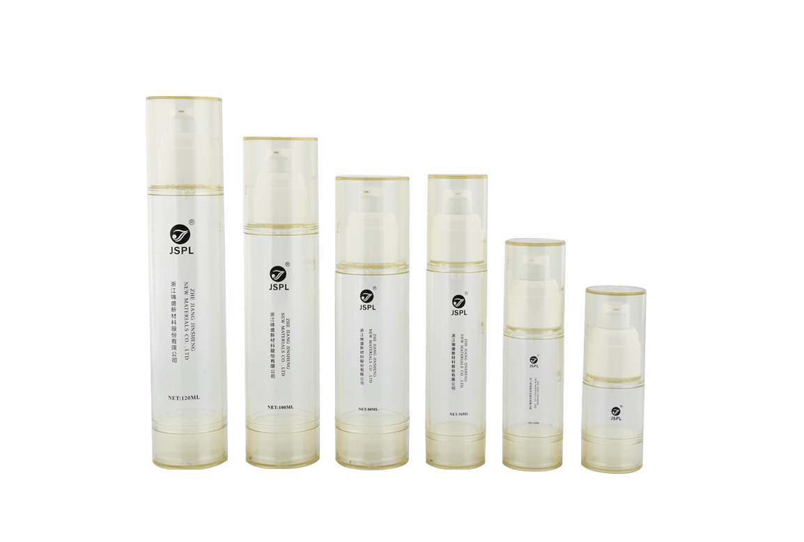 Transparent Plastic Cosmetic Bottle Series