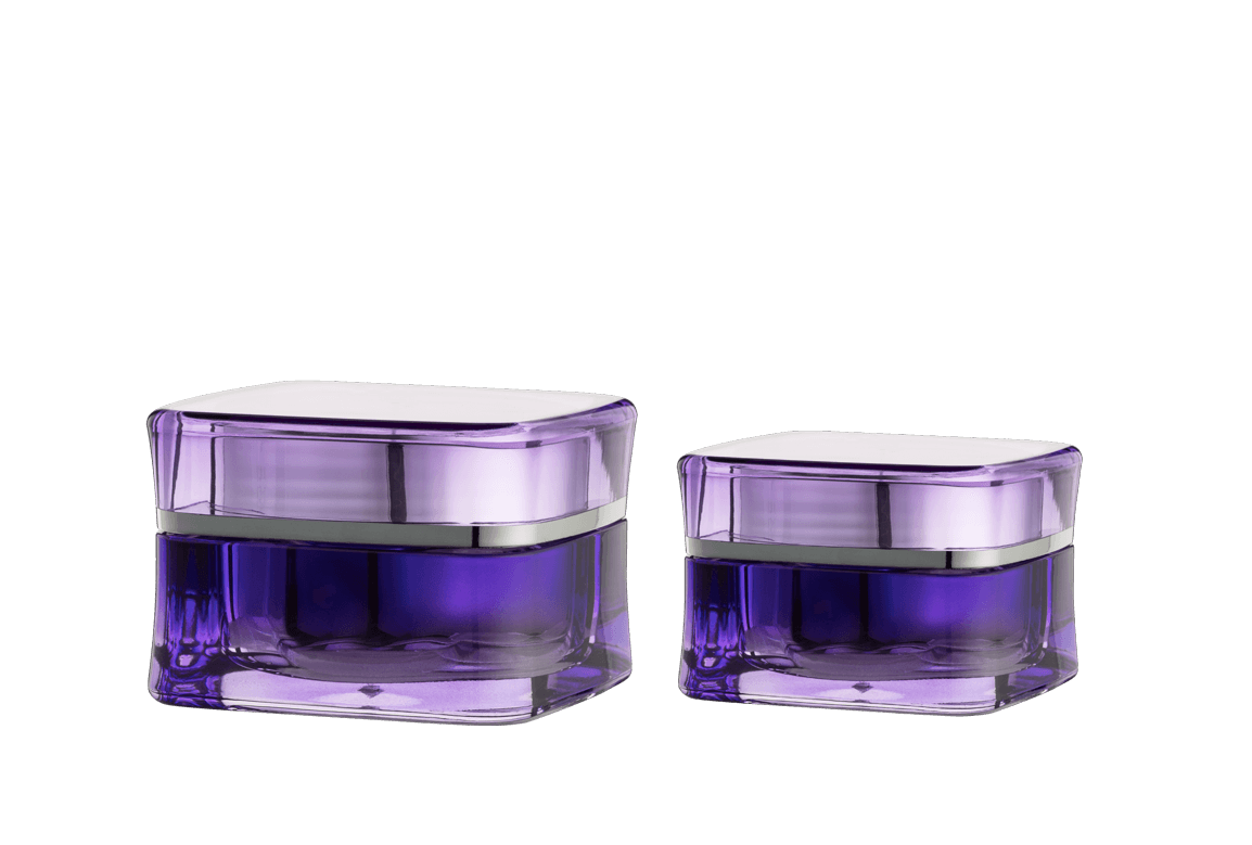 Purple Quartet Airless Lotion Bottle/Jar