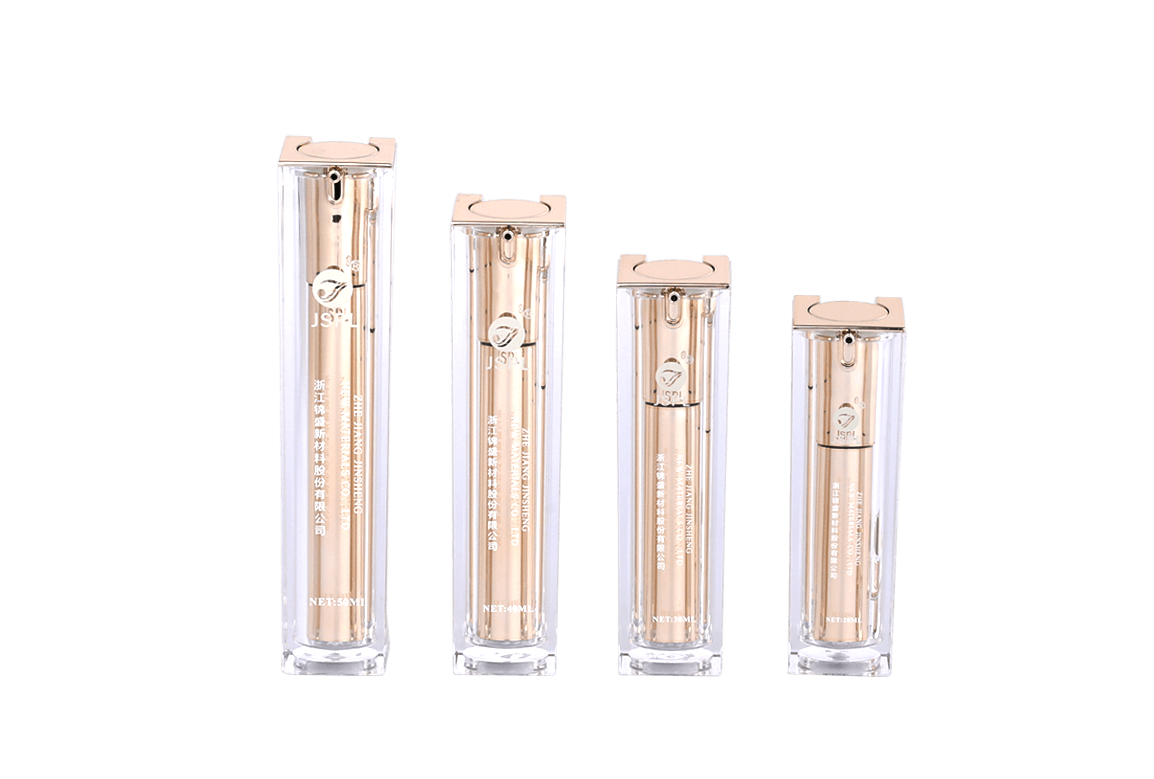 How About Plastic Dual Chamber Airless Cosmetic Bottle