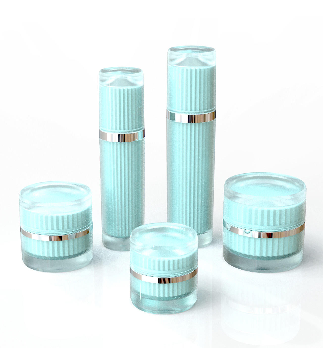 How to prevent photooxidation of acrylic cream jars