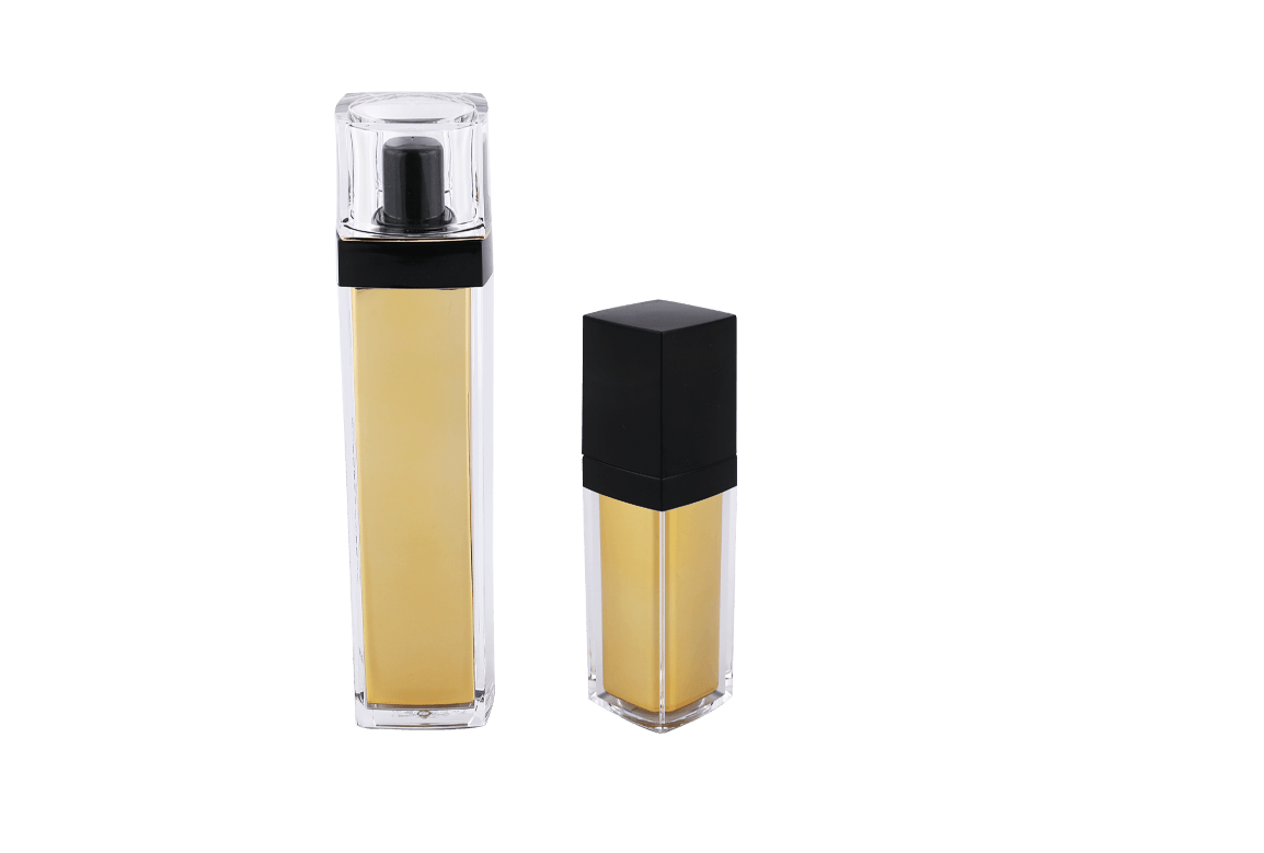 What are the main materials suitable for high-end cosmetic packaging bottles